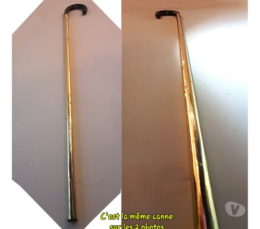 Accessoires - Bagagerie Gard Nimes - Photos Vivastreet Canne de spectacle, dorée brillant