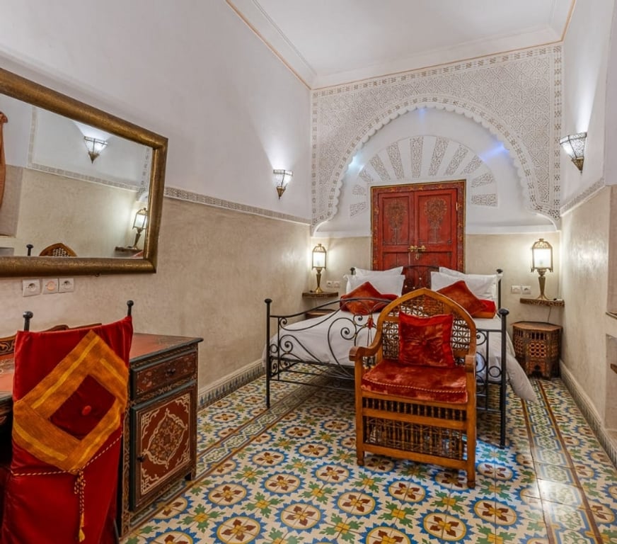 Vente Maison Maroc - Photos Vivastreet SOMPTUEUX PALAIS D'HOTES À VENDRE DE 8 SUITES À LA KASBAH