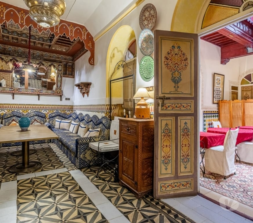 Vente Maison Maroc - Photos Vivastreet SOMPTUEUX PALAIS D'HOTES À VENDRE DE 8 SUITES À LA KASBAH