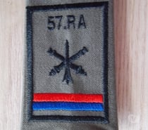 fourreau épaulette compagnie 57 régiment artillerie