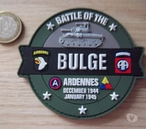 écusson collection militaire bataille Ardennes 1944 1945