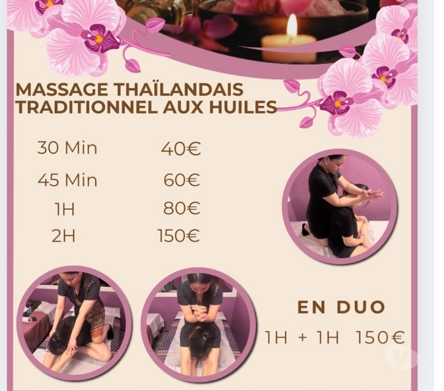 Massages Paris Paris 11ème ardt - 75011 - Photos Vivastreet Massages thaïlandais