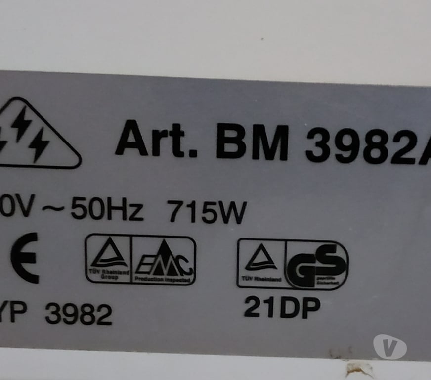 Electroménager occasion Rhône St Vincent de Reins - 69240 - Photos Vivastreet machine a pain super