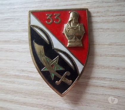 Collection Valognes Manche - Photos Vivastreet insigne 33e régiment génie (1965-1978) (drago) collection