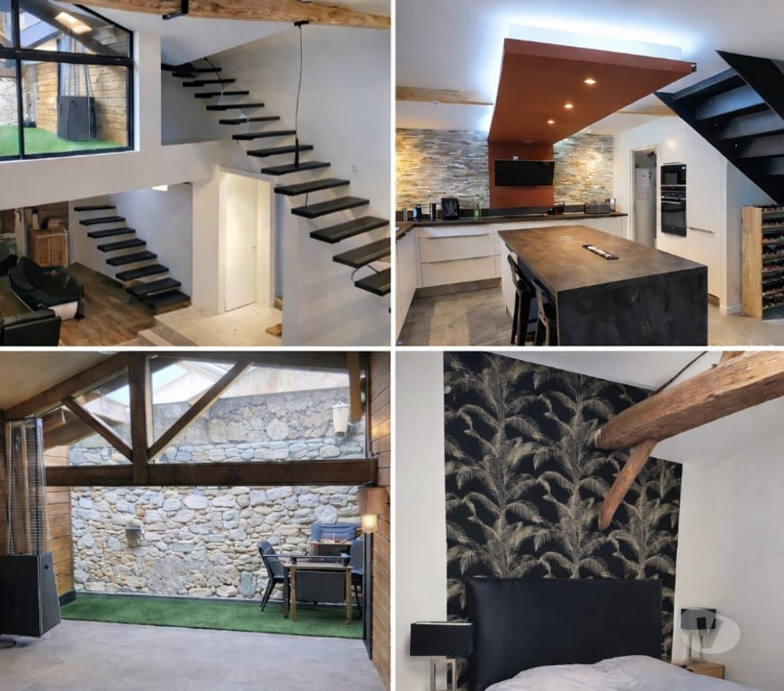 Vente Maison Gironde Podensac - 33720 - Photos Vivastreet Maison 170 m² rénovée – Podensac – Gare à pied