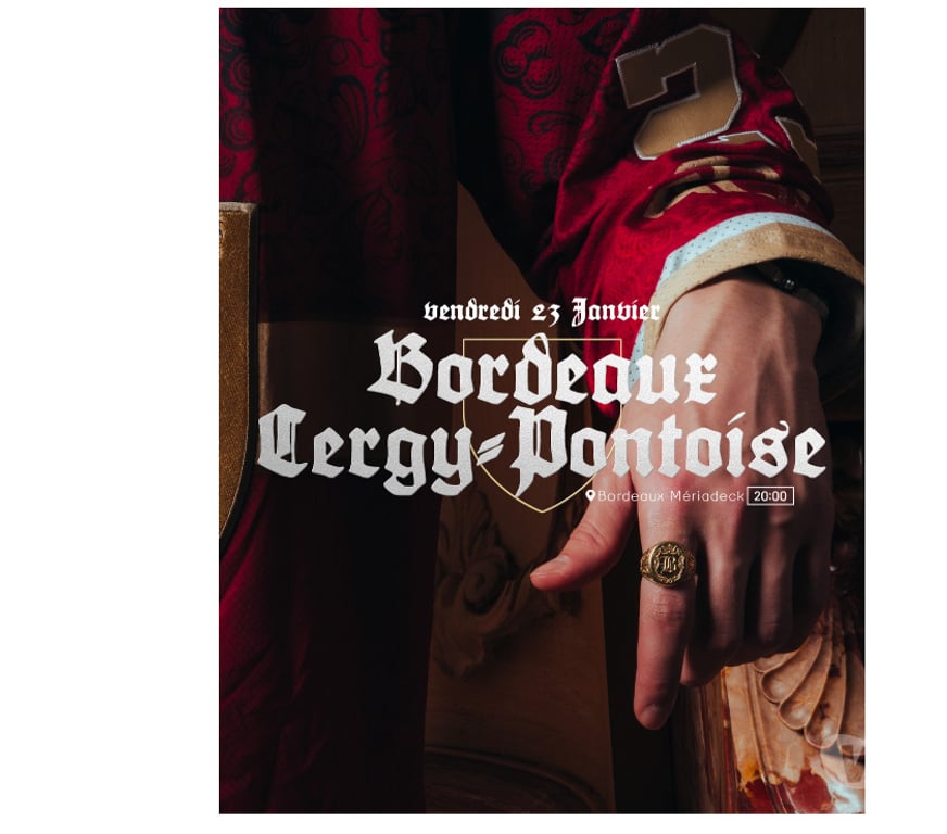 Evenements sportifs Gironde Bordeaux - Photos Vivastreet 2 places Boxers de Bordeaux vs Cergy vendredi 23 janvier