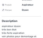 Hyeres - Var — ASPIRATEUR DYSON