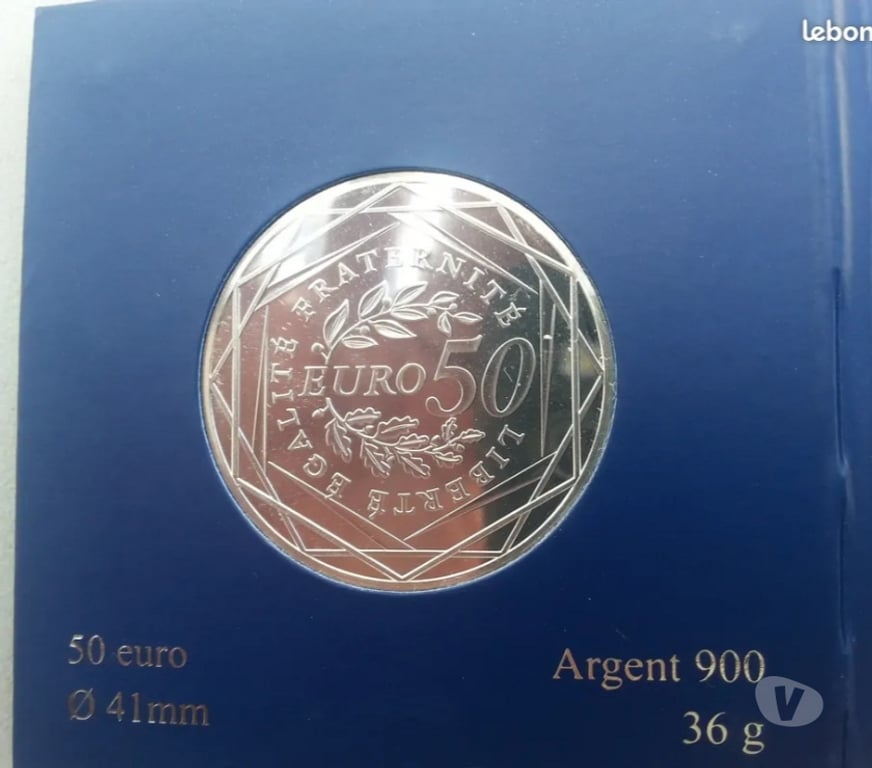 Collection Vendée Soullans - 85300 - Photos Vivastreet 50 euros en argent + 2 pièces de 10 euros en argent neuves