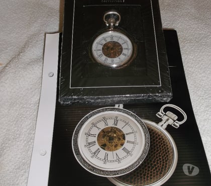 Photos Vivastreet Montre gousset squelettes mécanique neuve