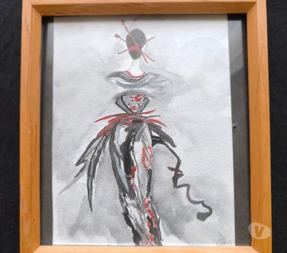 Décoration-Art-Antiquité Paris 20ème ardt Paris - Photos Vivastreet Aquarelle chinoise