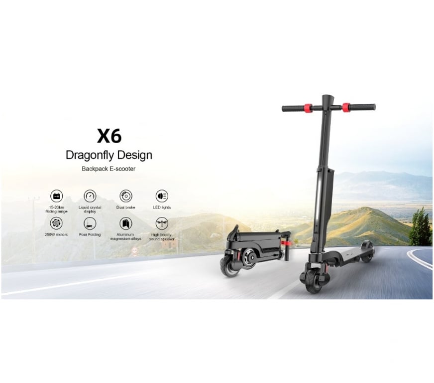 Matériel de sport Essonne Draveil - 91210 - Photos Vivastreet Trottinette électrique X6 à batterie amovible quasi-neuve