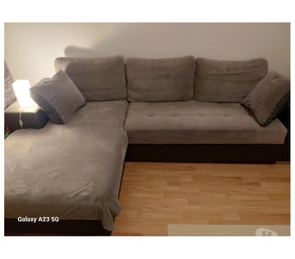 Photos Vivastreet Canapé d'angle gris tissu