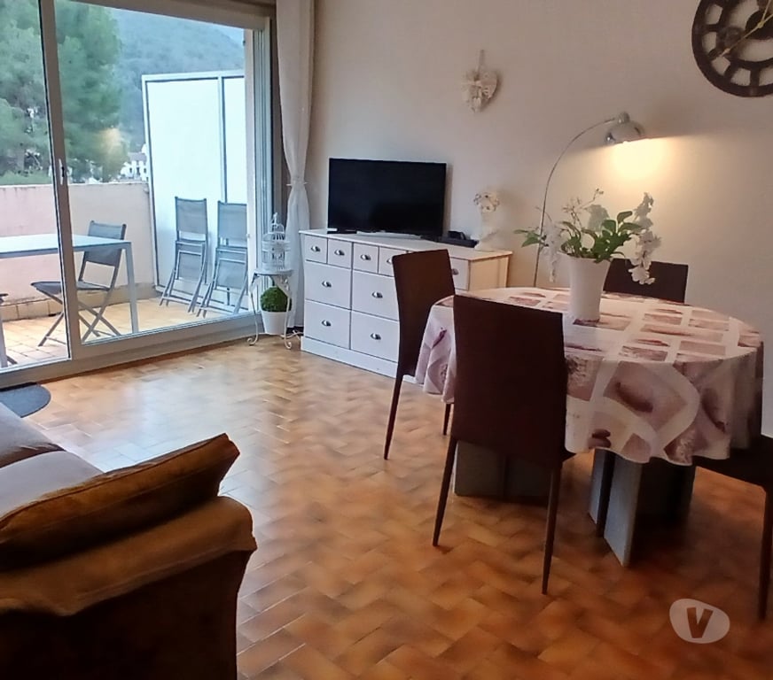 location saisonniere Pyrénées-Orientales Amelie les Bains Palalda - 66110 - Photos Vivastreet Bel F2 à 5 min thermes, garage, terrasse exposée sud