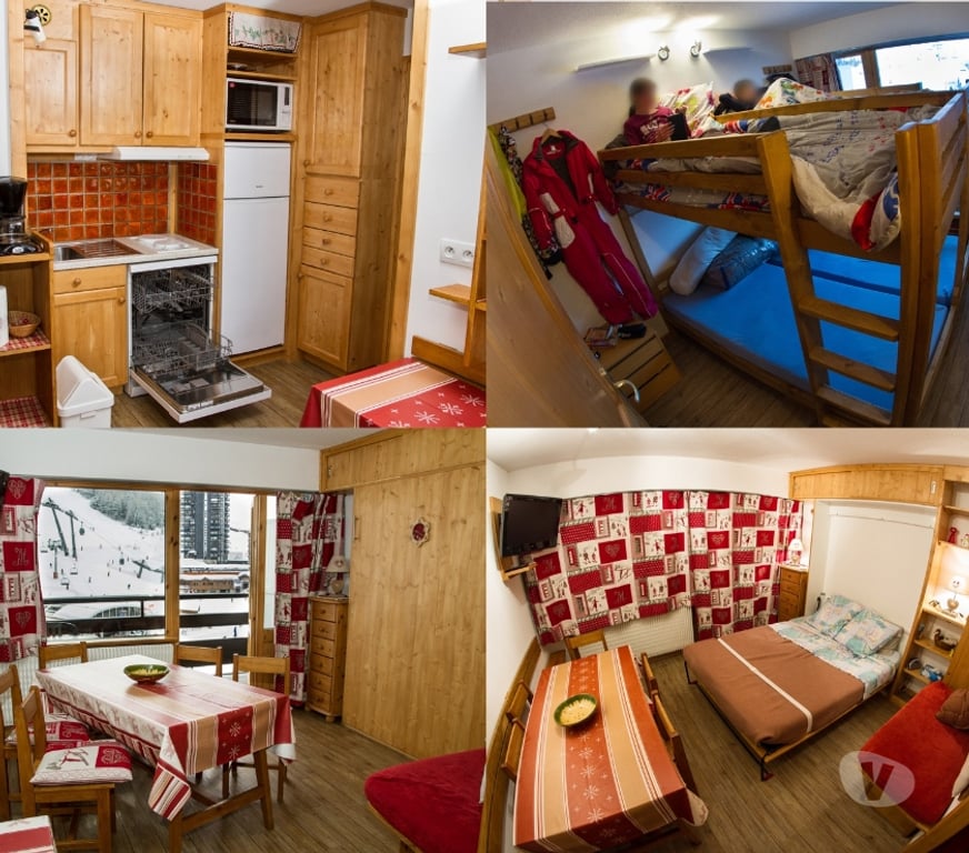 location saisonniere Savoie St Martin de Belleville - Photos Vivastreet LA CROISETTE les MENUIRES 6 pers dispo du 4 4 au 11 4- du 11