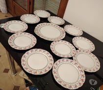 Service à gâteau vintage signé Chauvigny