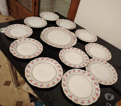 Ameublement - art de la table Simiane Collongue Bouches-du-Rhône - Photos Vivastreet Service à gâteau vintage signé Chauvigny