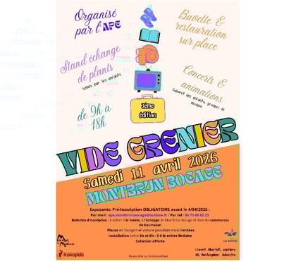 Vides greniers & brocantes Montbrun Bocage Haute-Garonne - Photos Vivastreet Grand vide grenier de Montbrun-Bocage 3ème édition