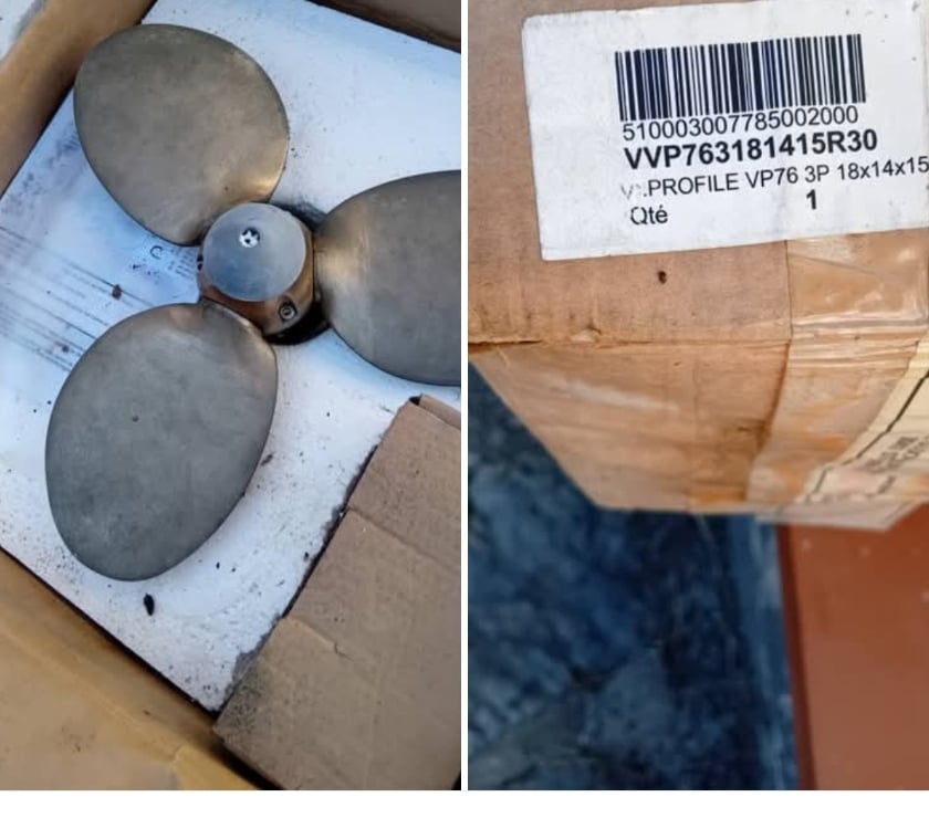 Accessoires bateau Torderes Pyrénées-Orientales - Photos Vivastreet Hélice Variprofile bateau