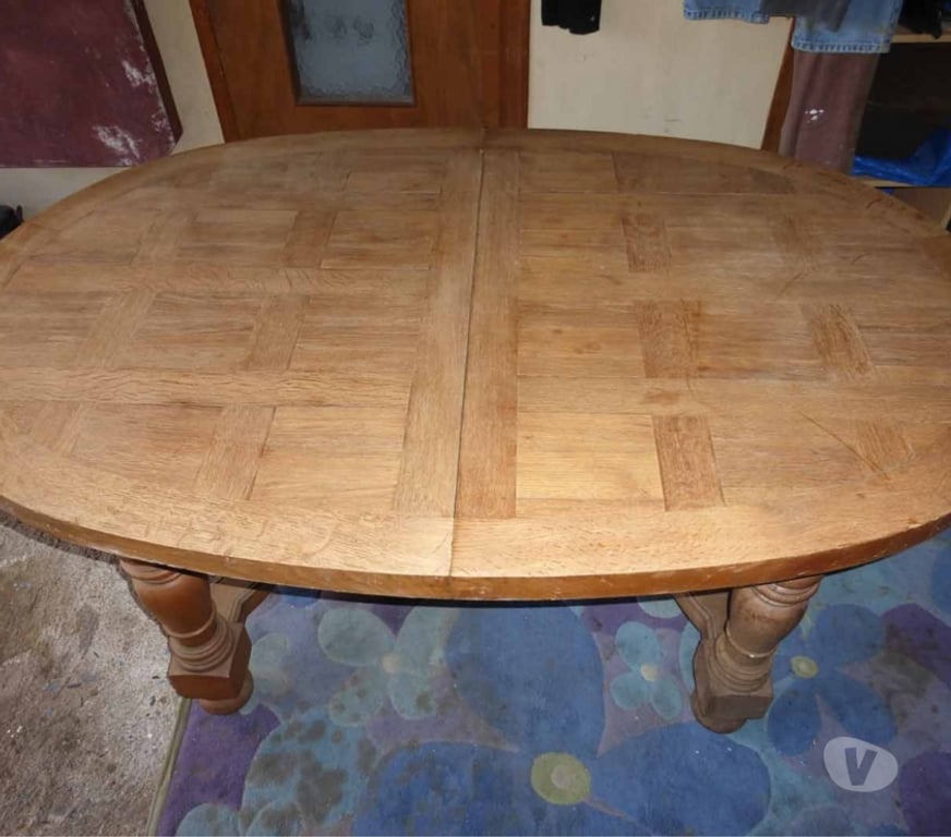 Ameublement & art de la table Bouches-du-Rhône Aix en Provence - Photos Vivastreet Table chêne marqueterie artisan meunuisier