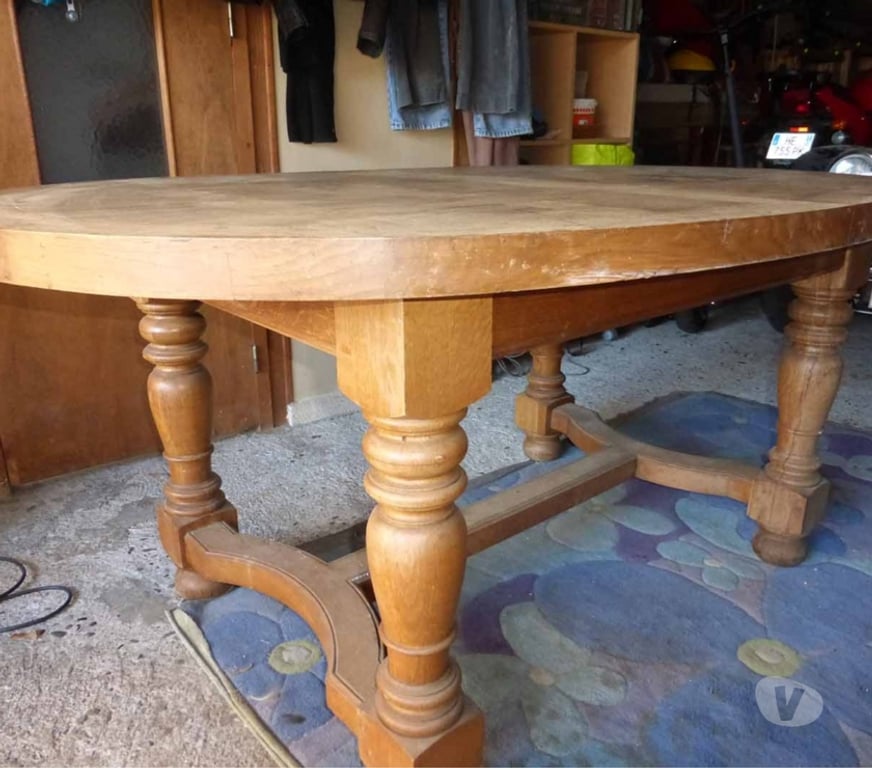 Ameublement & art de la table Bouches-du-Rhône Aix en Provence - Photos Vivastreet Table chêne marqueterie artisan meunuisier