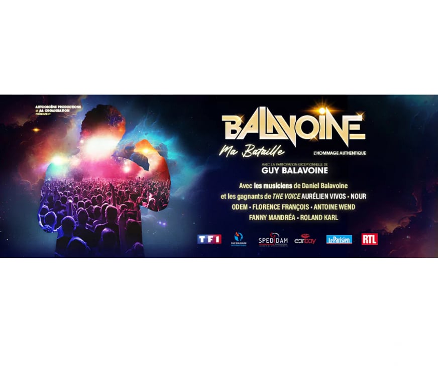 Spectacles Alpes-Maritimes Nice - Photos Vivastreet 2 places " BALAVOINE, MA BATAILLE " à Nice jeudi 5 février