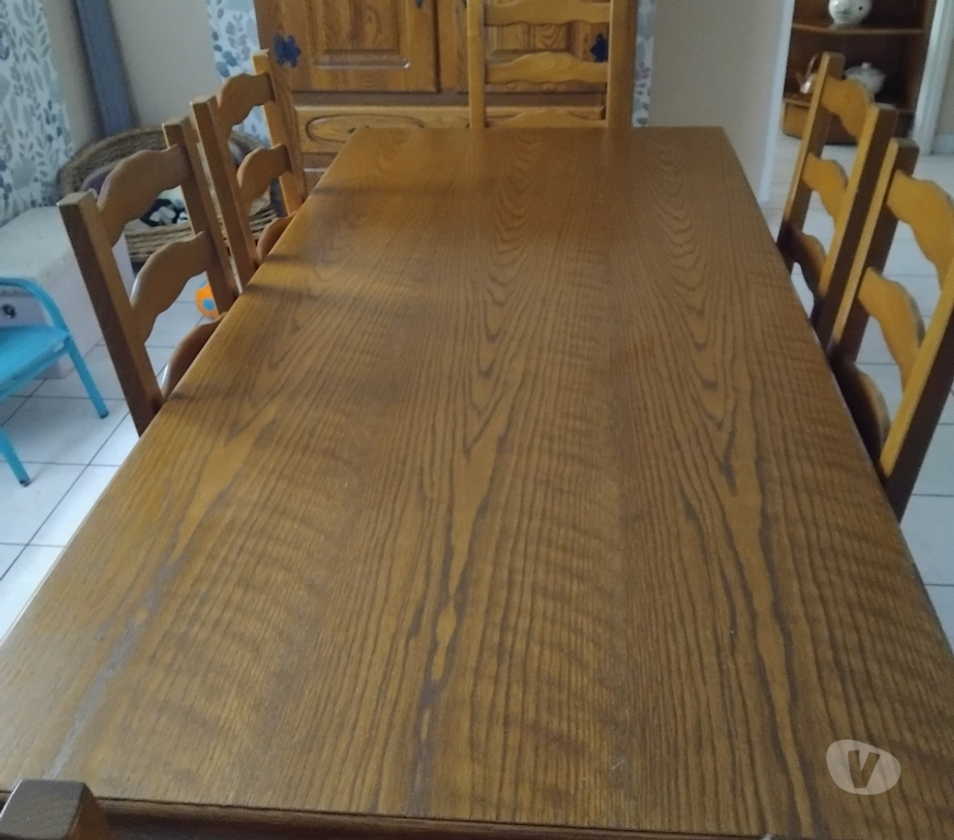 Ameublement & art de la table Pas-de-Calais Wingles - 62410 - Photos Vivastreet Salle à manger complète en chêne massif