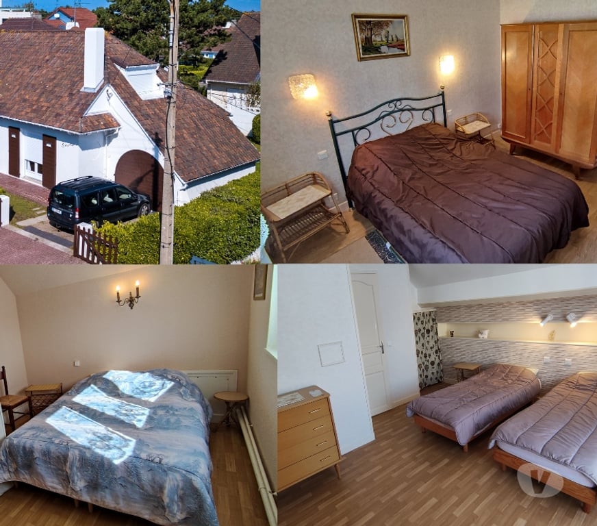 location saisonniere Pas-de-Calais Le Touquet Paris Plage - 62520 - Photos Vivastreet LE TOUQUET villa 6 pers dates notées