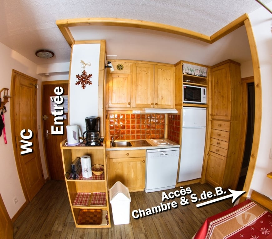 location saisonniere Savoie St Martin de Belleville - Photos Vivastreet LA CROISETTE les MENUIRES 6 pers dispo du 4 4 au 11 4 et du