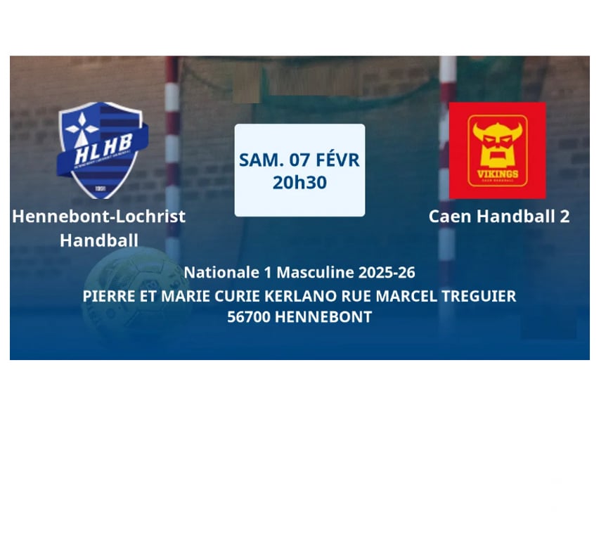 Evenements sportifs Morbihan Hennebont - 56700 - Photos Vivastreet 2 places Hennebont Handball vs Caen HB samedi soir à 20h30