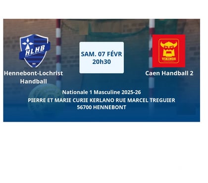 Evenements sportifs Hennebont Morbihan - Photos Vivastreet 2 places Hennebont Handball vs Caen HB samedi soir à 20h30
