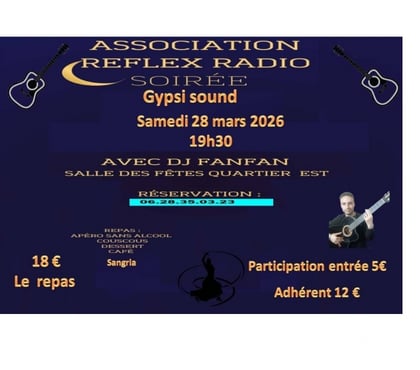 Concerts - Théâtre - Spectacles Chateauroux Indre - Photos Vivastreet Soirée Gypsi Sound