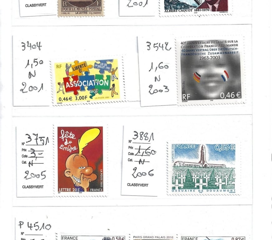 Collection Bas-Rhin Strasbourg - Photos Vivastreet Vend Timbres de France