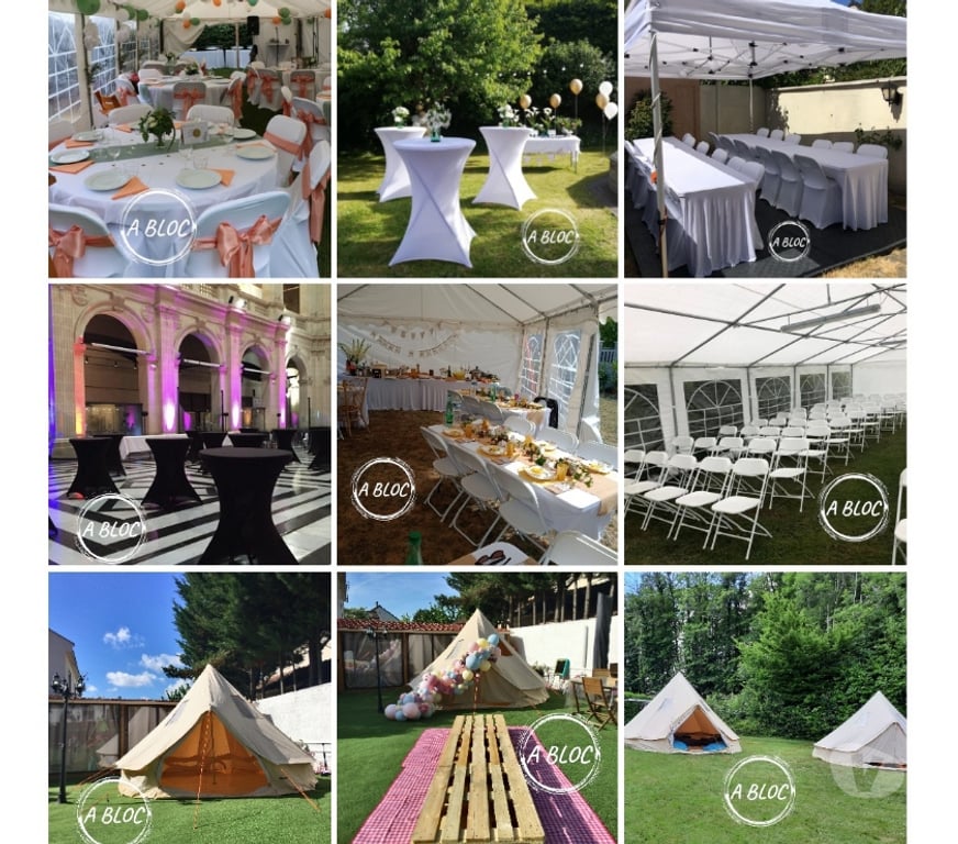 Organisations d'evènements Val-d'Oise Cergy - Photos Vivastreet Location de Barnums et Tentes de réception