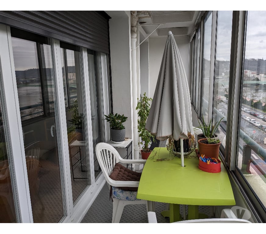 Appartements à vendre Seine-Maritime Rouen - Photos Vivastreet appartement F3 centre Rouen vue Seine