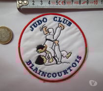 écusson sport blaincourtois judo club insigne tissu