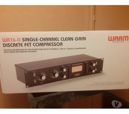 Photo - Video - Son Nancy Nancy - Photos Vivastreet Compresseur de dynamique WA76-D Warm Audio, neuf et garanti