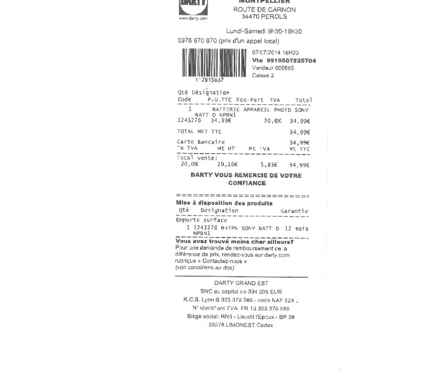 Photo - Video - Son Hérault Perols - 34470 - Photos Vivastreet Part vds appareil de photo SONY ALPHA ILCE-7C