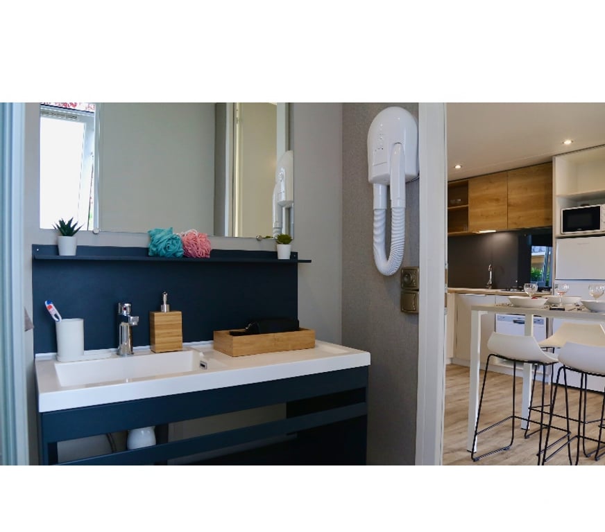 location saisonniere Loire-Atlantique Pornic - 44210 - Photos Vivastreet Mobil-home premium 3 chambres été comme hiver !