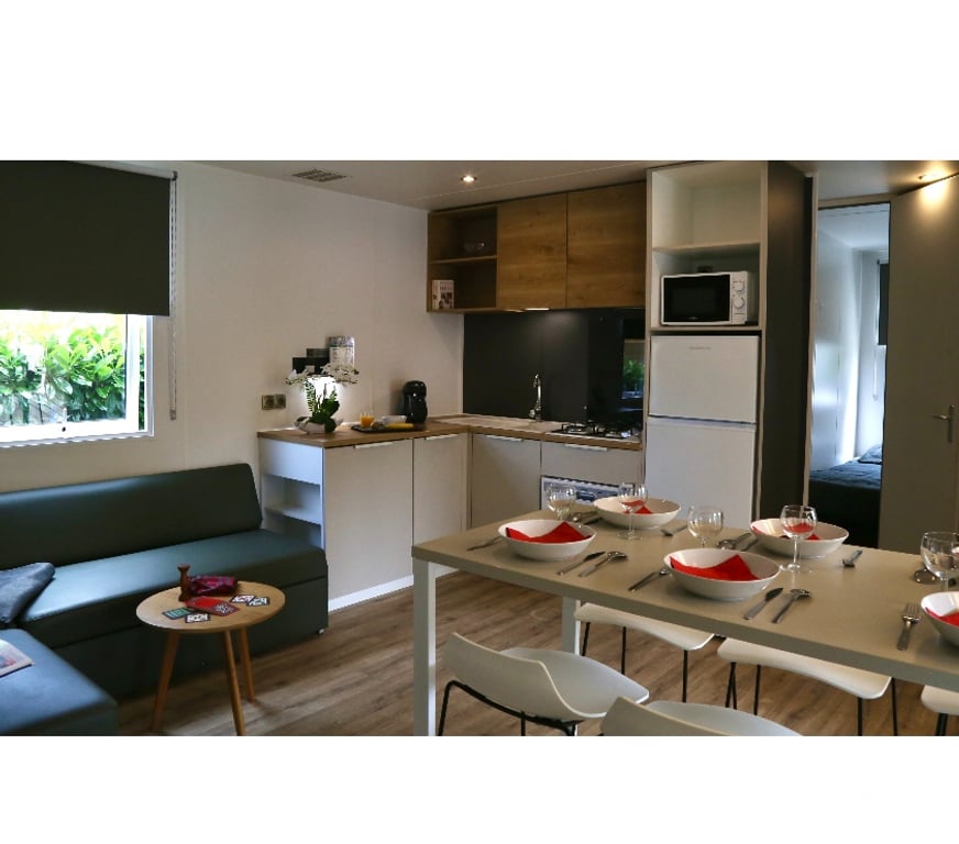 location saisonniere Loire-Atlantique Pornic - 44210 - Photos Vivastreet Mobil-home premium 3 chambres été comme hiver !