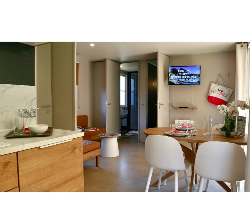 location saisonniere Loire-Atlantique Pornic - 44210 - Photos Vivastreet Mobil-home Premium 2 chambres tout confort !