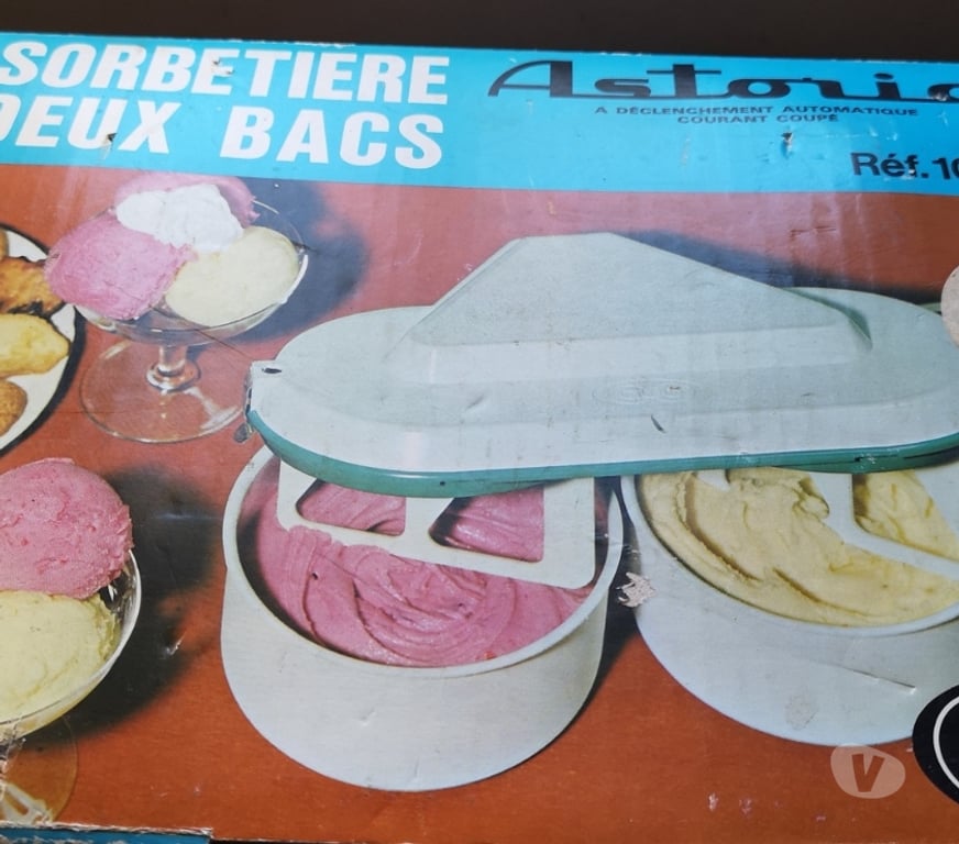 Electroménager occasion Gard Pujaut - 30131 - Photos Vivastreet Sorbetière Astoria 2 bacs