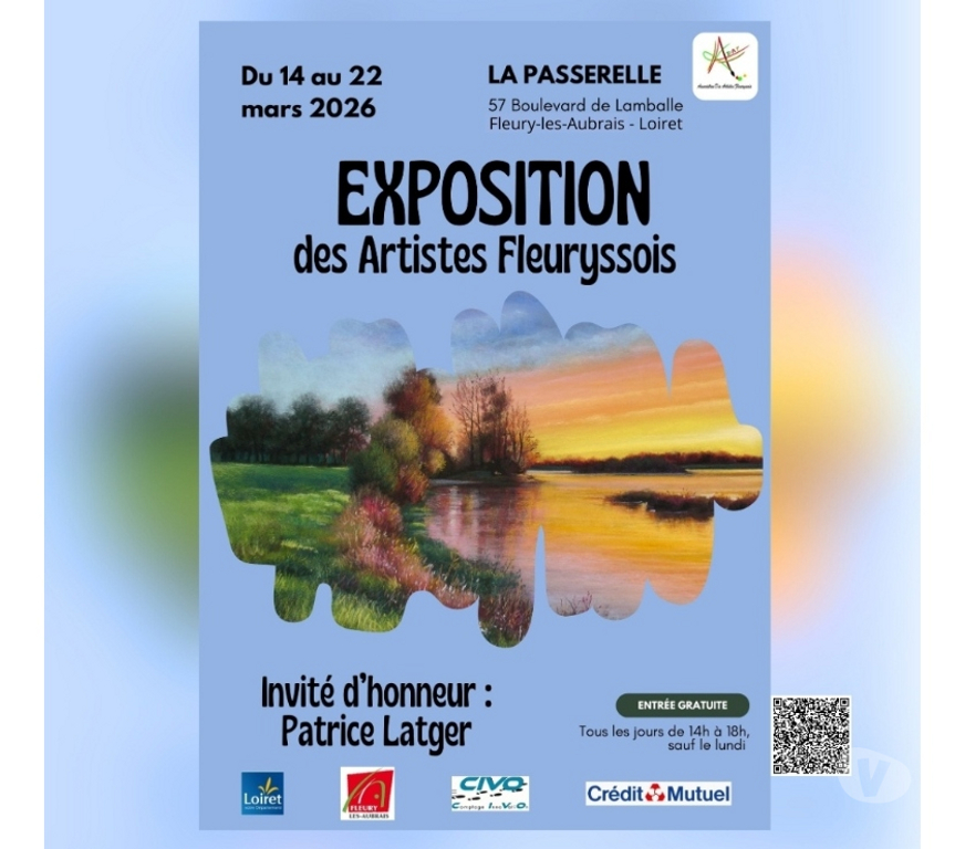 Expositions - Visites Loiret Fleury les Aubrais - 45400 - Photos Vivastreet Salon des Artistes Fleuryssois 26