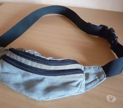 Accessoires - Bagagerie Talence Gironde - Photos Vivastreet Sac banane en tissus gris bleu