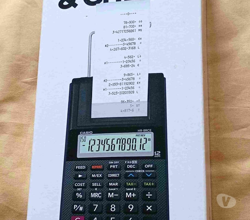 Informatique Gironde Talence - 33400 - Photos Vivastreet Calculatrice Casio HR-8RCE-BK