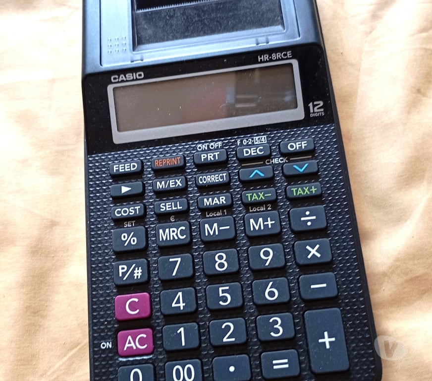 Informatique Gironde Talence - 33400 - Photos Vivastreet Calculatrice Casio HR-8RCE-BK