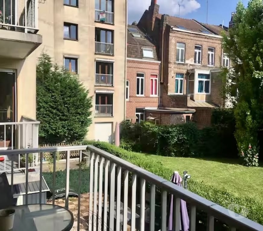 Appartement meublé Nord Lille - Photos Vivastreet Lille proche métro République F4 meublé, balcon, jardin