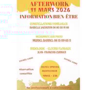 Afterwork information bien-être