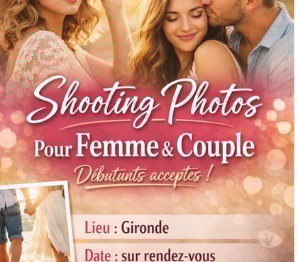Castings, modèles, photographes Pessac Gironde - Photos Vivastreet RECHERCHE MODÈLES FÉMININS & COUPLES
