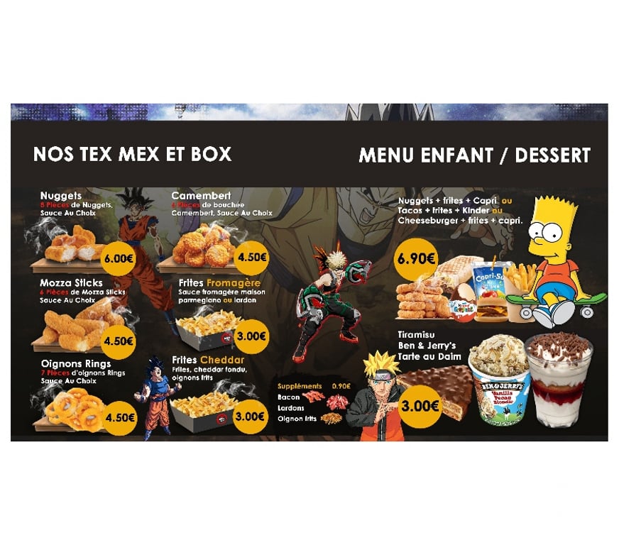 Autre Service Seine-et-Marne Pontault Combault - 77340 - Photos Vivastreet Concpetion de Menu Board, Logo, Menu Dépliant, Site Web