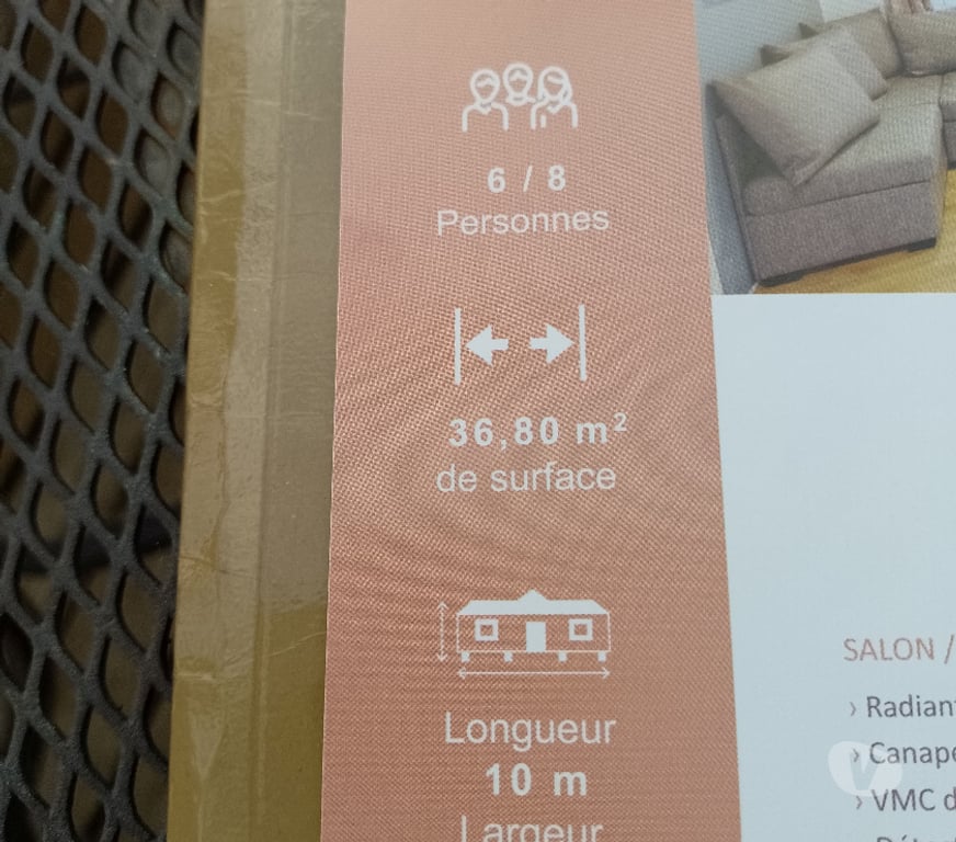 Mobil home Aude Fleury d'Aude - 11560 - Photos Vivastreet Mobil-home 2024 – 40m² – 3 chambres – Fleury